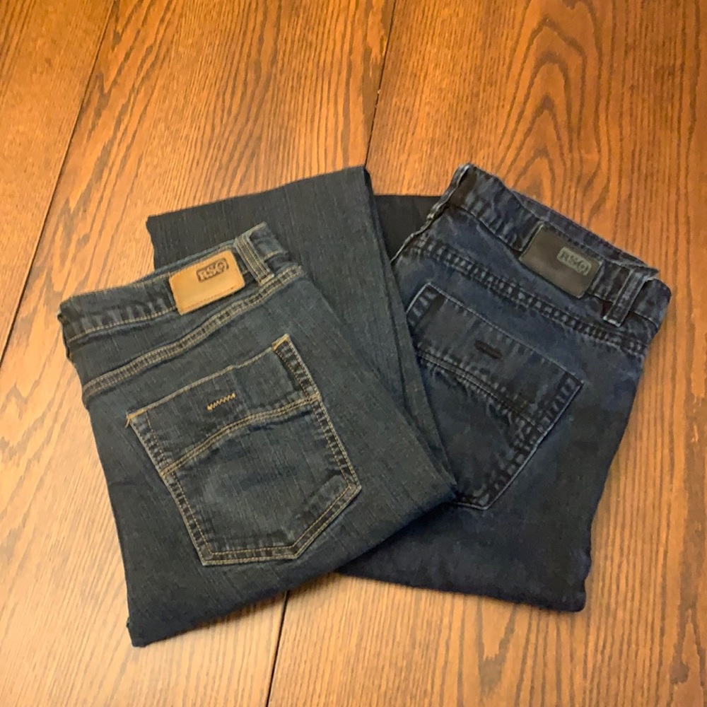 2 pairs of RSQ jeans